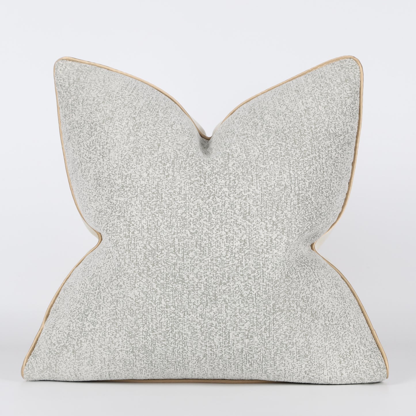 Soft Neutral Decorative Throw Pillow Cover