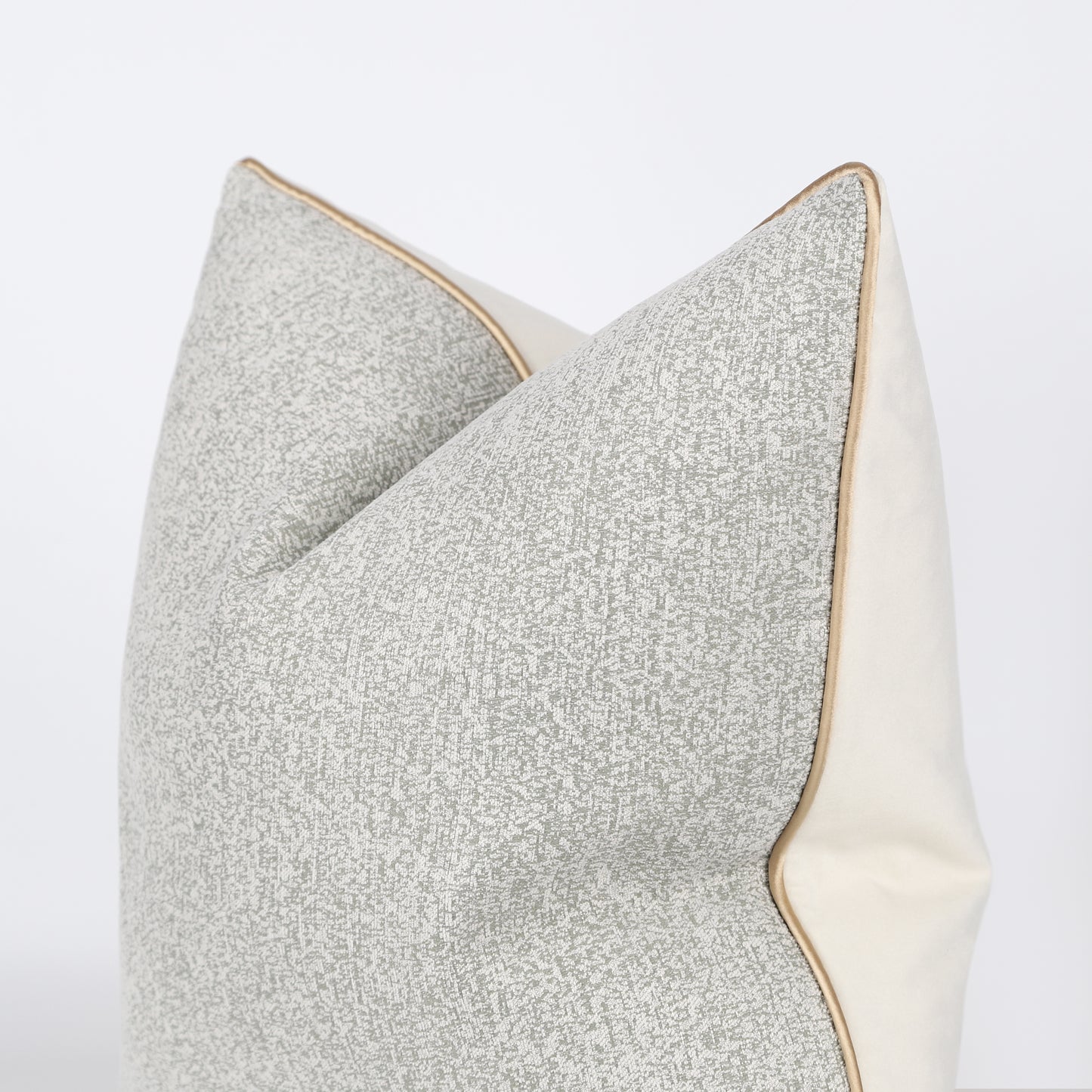 Soft Neutral Decorative Throw Pillow Cover